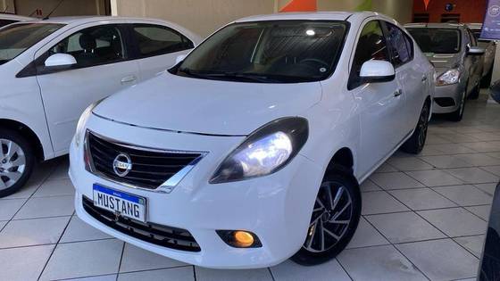 NISSAN VERSA 1.6 16V FLEX SL 4P MANUAL NISSAN VERSA 1.6 16V FLEX SL 4P MANUAL